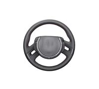 Coprivolante Auto Per C4 Picasso 2007-2013 Rivestimento In Similpelle Per Volante Coprivolante Auto Fai Da Te Copri Volante(Filo nero)