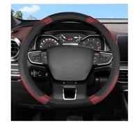 Coprivolante Auto Per Citroen C1 C2 C3 C4 C5 C4L Per Berlingo C4 Per PICASSO C5 Per AIRCROSS Coprivolante Per Auto In Microfibra E Pelle Copri Sterzo Macchina(WINE RED D)