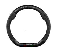 Coprivolante Auto per Citroen C4 Grand SpaceTourer 2018-2023, Copertura di Volante Coprivolanti per Auto Pelle Copri Volante Traspirante E Antiscivolo Interni Accessori,A-D