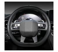 Coprivolante Auto per Citroen DS3 DS4 DS5 DS5 DS 5LS DS6 DS7 DS9 Copertura del Volante dell'automobile in Pelle Microfibra D Forma Coprivolante (Colore : 2)