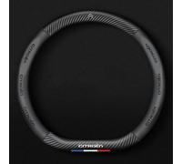 Coprivolante Auto per Citroen Jumpy 2016-2023, Coprivolante per Auto Coprivolante Antiscivolo Durevole Coprivolante Resistente all'Usura,D-Schwarz