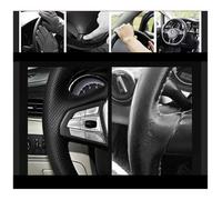 Coprivolante Auto Per Corolla Per Caldina Per Per Scion TC XA XB 2003-2010 FAI DA TE Nero Pu Auto copertura del volante