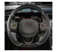 Coprivolante Auto per Daewoo Matiz 1998-2000 M100, Pelle Microfibra, Traspirante e Antiscivolo Copri Volante, Universale 37-38 cm, Accessori Auto Interno(Beige,D)