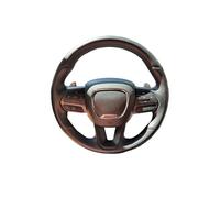 Coprivolante Auto Per Dodge Challenger Charger 2015-2021 Per Durango 2018-2021 Coprivolante In Similpelle Coprivolante Auto Fai Da Te Copri Volante(Filo nero)