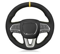 Coprivolante Auto Per Dodge Per Challenger 2015-2021 Per Charger Per Durango Coprivolante Per Auto Protezione Da Cucire A Mano(Blue Thread)