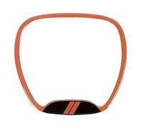 Coprivolante Auto Per Dodge Per Charger Per Challenger 2015 Up Per Dodge Per Durango 2014 Up Car Interior Volante Centro Decorazione Copertura(arancia)