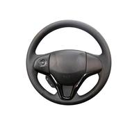 Coprivolante Auto Per Fit City Jazz 2014-2019 Per Vezel 2015-2017 Per HR-V HRV 2016-2019 Coprivolante Per Auto In Microfibra Fai Te Coprivolante(Light blue Thread)
