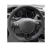 Coprivolante Auto Per Golf 7 Per Mk7 Per Up Per Polo Per Jetta Per Passat Per B8 Coprivolante Per Auto Treccia In Pelle Scamosciata Nera Copertura Volante Auto(Style 16)