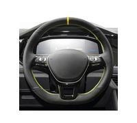 Coprivolante Auto Per Golf 7 Per Mk7 Per Up Per Polo Per Jetta Per Passat Per B8 Coprivolante Per Auto Treccia In Pelle Scamosciata Nera Copertura Volante Auto(Style 5)