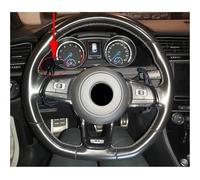 Coprivolante Auto Per Golf R MK7 Per 7 GTI Per Scirocco 2015 2016 Volante per auto nero