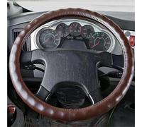 Coprivolante Auto Per ISUZU Truck Lorry Van Bus Coprivolante 38 40 42 45 47CM Protezione Volante Antiscivolo E Resistente All'usura(Brown 45CM)