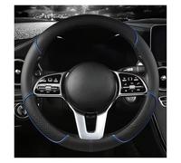 Coprivolante Auto per Jaguar F-PACE 2017-2026, Pelle Microfibra, Traspirante e Antiscivolo Copri Volante, Universale 37-38 cm, Accessori Auto Interno(Blue,O)