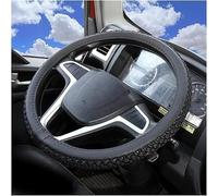 Coprivolante Auto per Jaguar XE XF XJ E-Pace F-Pace I-Pace Xel 2000-2023, Comfort Traspirante Antiscivolo Copri Volante Protezione Universale 38cm Copertura Interni Accessori,Black