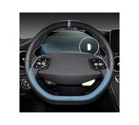 Coprivolante Auto Per KIA K5 KX5 K2 K3 GT Marca Rio Cerato Sportage Stinger EV6 EV6 GT EV6 GT-line 2021 2022 Coprivolante Auto 38 Cm In Materiale sintetico Coprivolante(BLUE D SHAPE)