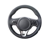 Coprivolante Auto Per Kia Per Sportage 4 KX5 2016-2019 K5 Per Optima 2016 2017 2018 Coprivolante Auto Intrecciato A Mano Copri Volante(Red Thread)