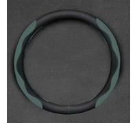 Coprivolante Auto per Kia Stonic 2020-2024, Coprivolante Coprivolante per Auto in Pelle Elastica Coprivolante Copri Sterzo,Round