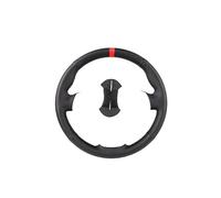Coprivolante Auto Per La Vecchia Tiida Livina Sylphy Note, Rivestimento In Microfibra Cucito A Mano Per Volante Auto Personalizzato Copri Volante(B-Black thead)
