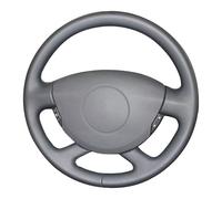 Coprivolante Auto Per Laguna 2 Per Vel Per Satis Per Espace Per Trafic 2001 2002-2014 Per La Copertura Del Volante Dell'auto Copri Volante per Auto(Nero)