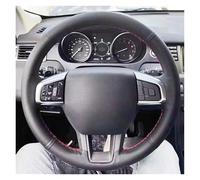 Coprivolante Auto Per Land Per Rover Per Discovery Per Lo Sport 2015 2016 2017 2018 Mano In Pelle Microfibra Sulla Copertura Del Volante Dell'auto(BIANCO)