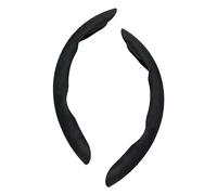 Coprivolante Auto per Mercedes-Benz Classe ML (W164) 2006-2011,Non-Slip Elastic Stretch Breathable Decorazione il Volante Dell’Auto,B-Black