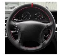 Coprivolante Auto Per Mercedes Per Benz W203 2001 2002 2003 2004 2005 2006 2007 Treccia A Mano Sulla Copertura Del Volante Dell'auto In(BIANCO)