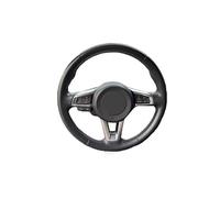 Coprivolante Auto Per MX-5 MX5 2016 2017 2018 2019 2020, Rivestimento Per Volante Cucito A Mano, Rivestimento Per Volante Auto Personalizzato Copri Volante(A-Red thead)