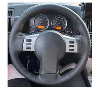 Coprivolante Auto Per Nissan 350Z 2003 2004 2005 2006 2007 2008 2009 In Microfibra Perforata Decorazione In Pelle A Mano Treccia Di Copertura Volante Dell'automobile Coprivolanti