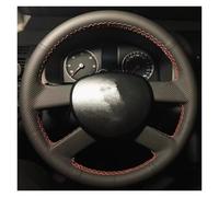 Coprivolante Auto Per Per Polo 2003-2006 Coprivolante Auto Antiscivolo In Microfibra Cucito A Mano Copri Volante(Black Thread)