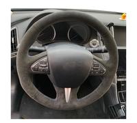 Coprivolante Auto Per Q50 Q50L 2013 2014 2015 2016 2017 QX50 2015 2016 2017 Accessori Per Auto Coprivolante Per Auto Treccia(Dark Blue Thread)