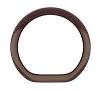 Coprivolante Auto per Renault Duster Clio Logan Fluence Latitude Sandero Koleos 2000-2024, Protezione Custodia Volante, Accesorios Coche Interior,Brown-D