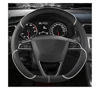 Coprivolante Auto Per Seat Per Tarraco Per Arona Per Ateca Per Ibiza Per Toledo Per Mii Per Leon Per Arosa Per Exeo ST Coprivolante Auto Protector(WHITE D SHAPE)