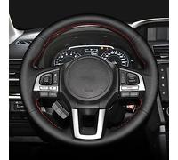 Coprivolante Auto Per Subaru Per Legacy Per XV Per Outback Per Forester 2014 2015 2016 2017 2018 Coprivolante Per Auto Steering Wheel Protector (Misurare : Red Thread)