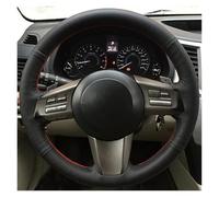 Coprivolante Auto Per Subaru Per Outback 2010 2011 2012 Per Legacy 2009-2012 Coprivolante Per Auto Cucito A Mano Accessori Per Interni Auto(Gray Thread)