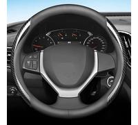Coprivolante Auto Per Suzuki Per Vitara 4th 2015 2016 2017 2018 Copertura Del Volante Dell'automobile Di Cuoio DELL'UNITÀ Di Elaborazione Antiscivolo Accessori Auto(G)
