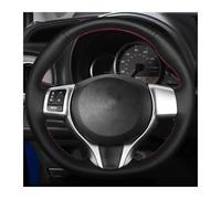 Coprivolante Auto Per Toyota Per Yaris Per Verso S Per Vitz Per Ractis Accessori Auto Neri Coprivolante Copri Volante(Black Thread)