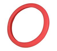 Coprivolante Auto Protezione Copriguanto Per Volante In Silicone Universale Per Auto Da 36-40 Cm Texture Morbida Multicolore Morbida Accessori Interni Del Volante(Rosso)