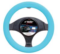 Coprivolante Auto Universale Soft Sil Blue Grey Diametro 35-40cm Simoni Racing