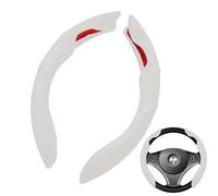 Coprivolante automatico - Avvolgimento caldo per la maniglia antiscivolo, Copertura con impugnatura morbida per un migliore controllo di guida, Finta pelle per una facile pulizia e protezione, Accesso