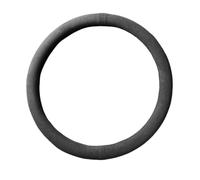Coprivolante Automatico Tutte Le Stagioni Ultra-sottile Antiscivolo A Forma Rotondo Traspirante Protezione Volante Auto Universale(Rotondo-Nero)