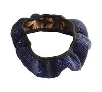 Coprivolante Bling Strass 15 Pollici Blu | Centinaia di strass lucidi, blu per il design di cristallo, look di lusso scintillante, si adatta a ruote da 15 pollici