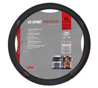 GT-Sport, coprivolante in Skeentex - XL - Ã 49/51 cm - Nero/Rosso