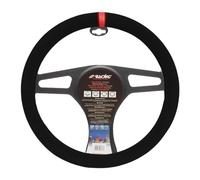 Coprivolante Auto Universale Carrera Look Red Diametro 37-39cm Simoni Racing