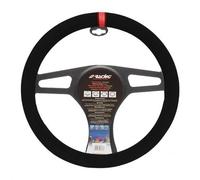 Coprivolante Carrera Look Red Microfibra Nera per Volanti Ø37-39 Simoni Racing