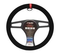 COPRIVOLANTE CARRERA LOOK RED MICROFIBRA NERA RIGA ROSSA VOLANTI