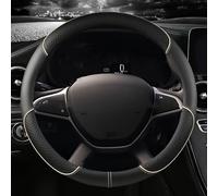 Coprivolante Che Assorbe Per Dacia Per Spring Per Sandero Per Stepway Per Crossover Per Sandero Coprivolante In Pelle PU Auto Accessori Auto(BEIGE)