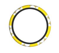 Coprivolante con bandiera del Vaticano, copertura protettiva universale da 15 pollici, morbida, traspirante, durevole, completa surround, accessori per auto sportive
