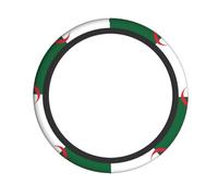 Coprivolante con bandiera dell'Algeria, accessorio per auto, fodera antiscivolo, traspirante, assorbe il sudore