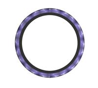 Coprivolante con motivo tempesta di fulmini, flessibile e adatto per la maggior parte dei veicoli, tra cui berlina, SUV e camion