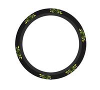 Coprivolante con rose (38,1 cm), morbido, traspirante e resistente, adatto per auto sportive e auto