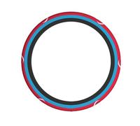 Coprivolante con stampa bandiera dell'Azerbaigian, antiscivolo, per tutte le stagioni, comodo, accessorio per auto